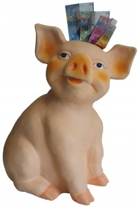 Spar Schwein frei